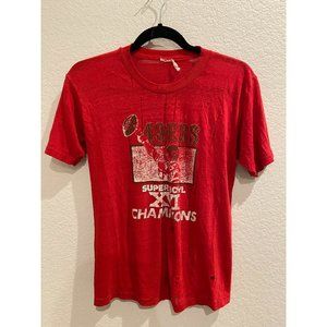 Vintage 80's 49ers Super Bowl Champions Tee